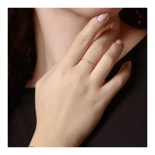 Anillo Nera White Plata - Imagen 4