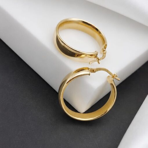 Aros Caña Oro 18K - Imagen 3