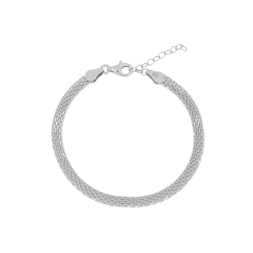 Pulsera Nefertiti Plata