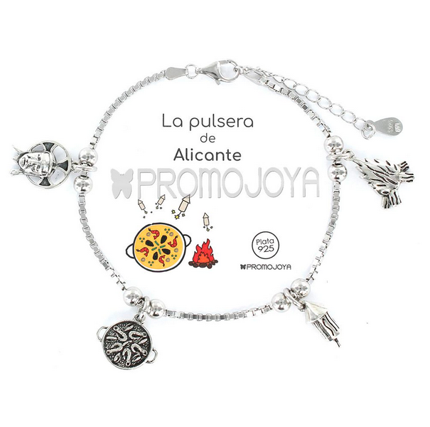 Pulsera Alicante Plata