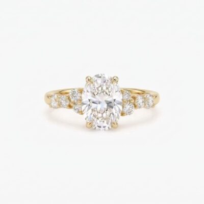 Anillo Olympia Diamante 1ct DF-VVS GIA Oro Amarillo 18K