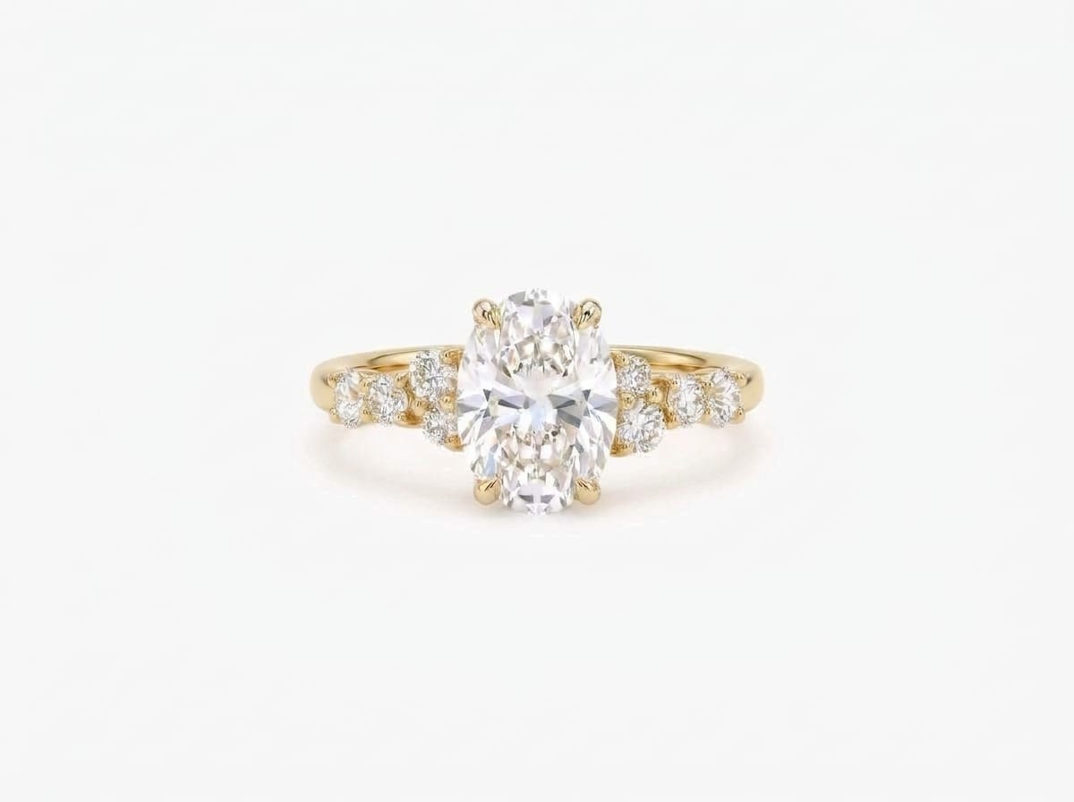Anillo Olympia Diamante 1ct DF-VVS GIA Oro Amarillo 18K