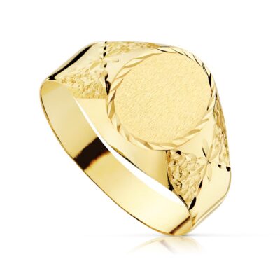 Sello Fenix Ovalado Oro 18K