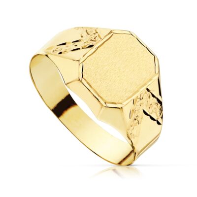 Sello Tornel Tallado Flecha Oro 18K