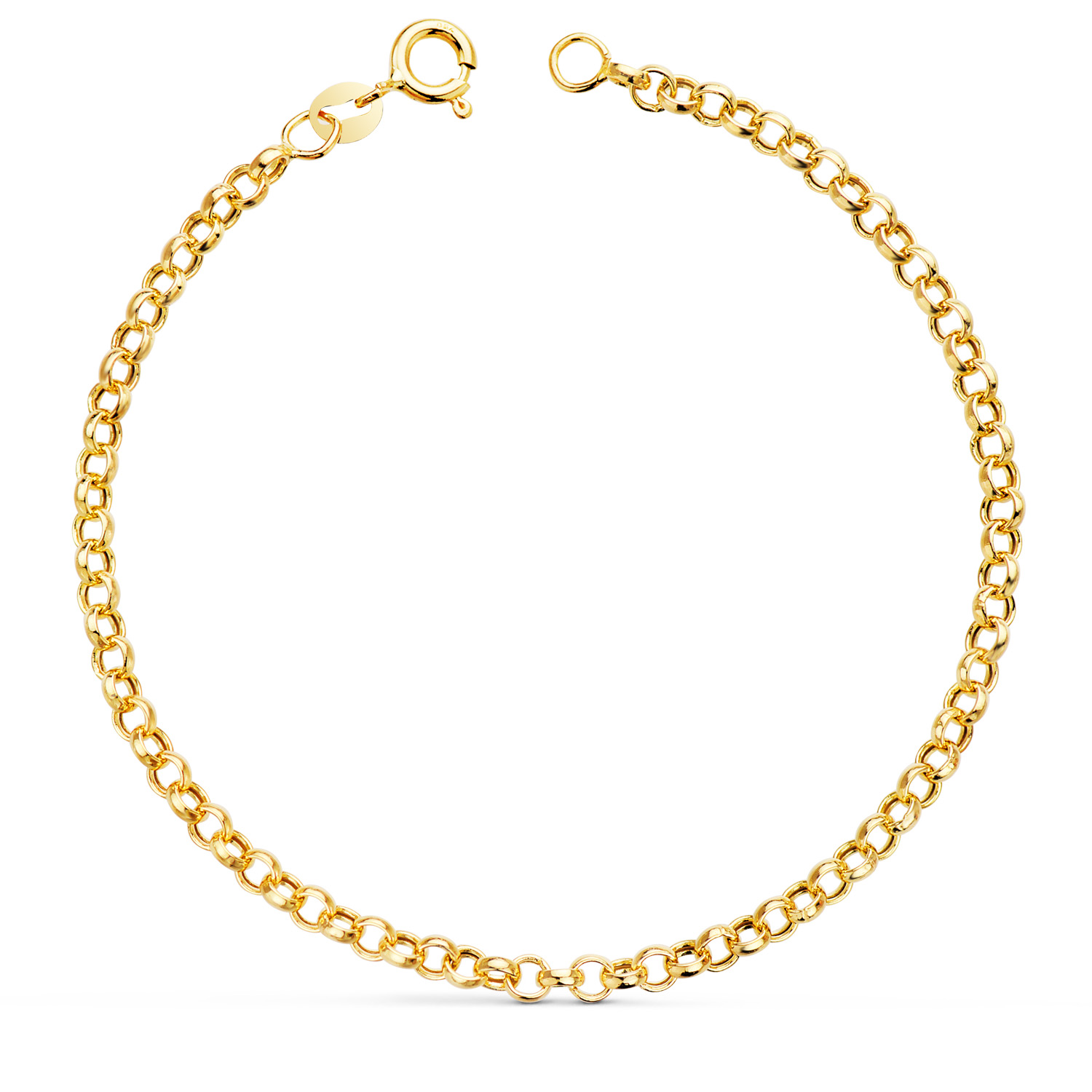 Pulsera Rolot 3,20mm Oro 18K