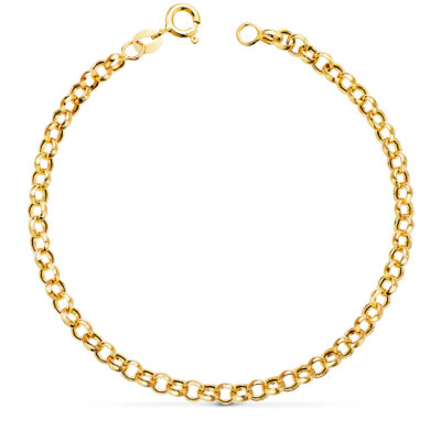 Pulsera Rolot 4mm Oro 18K