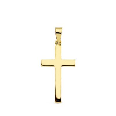 Cruz Rectangular Oro 18K