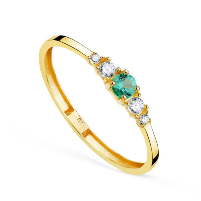 Anillo Coraline Topacio Oro 18K