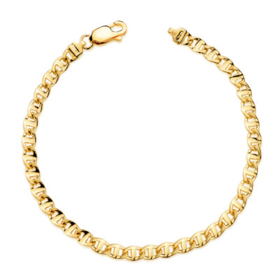 Pulsera Ancla Oro 18K (3,70mm Ancho)