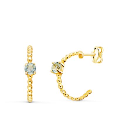 Criolla Light Blue Oro Amarillo 18K