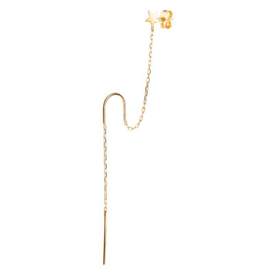 Piercing Star Chain Oro Amarillo 18K