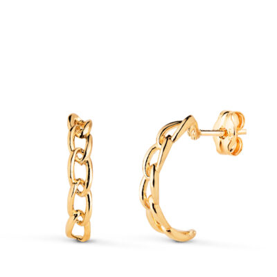 Criollas Barbadas Oro Amarillo 18K
