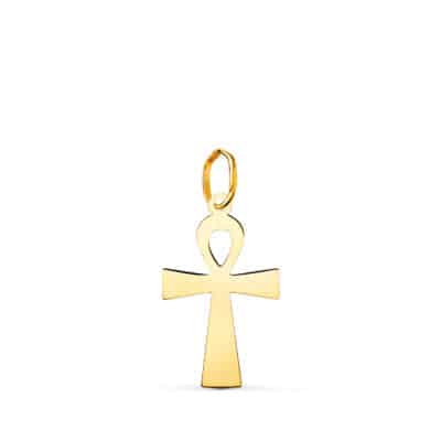 Cruz Tallada Oro 18K