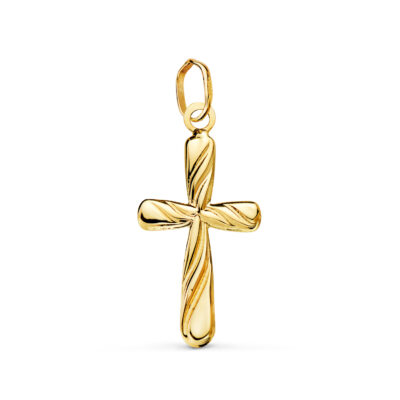 Cruz Kamui Rectangular Oro 18K