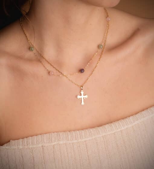 Cruz de Covadonga Oro 18K - Imagen 2