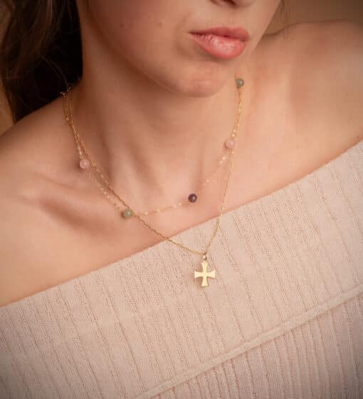 Cruz Templaria Oro 18K - Imagen 2