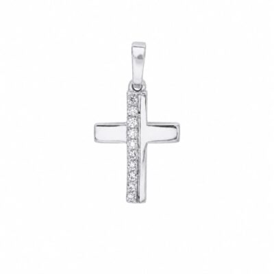 Cruz Shine Oro Blanco 18K