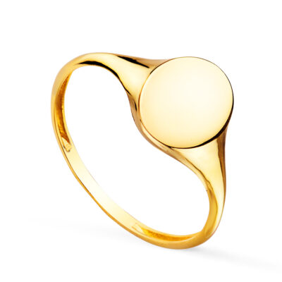 Sello Oval Oro 18K
