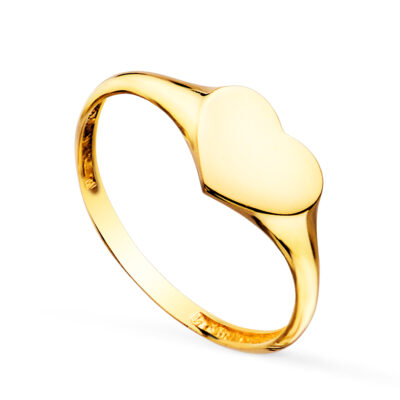 Sello Corazón Oro 18K