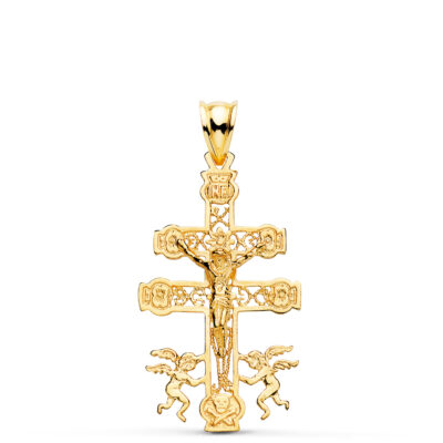 Cruz Caravaca Oro 18K
