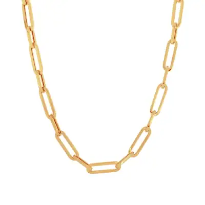 Cadena Clip 18KT 80 cm