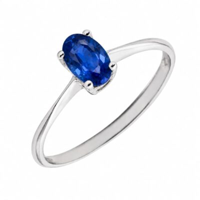 Anillo Dayma Zafiro Oro 18K