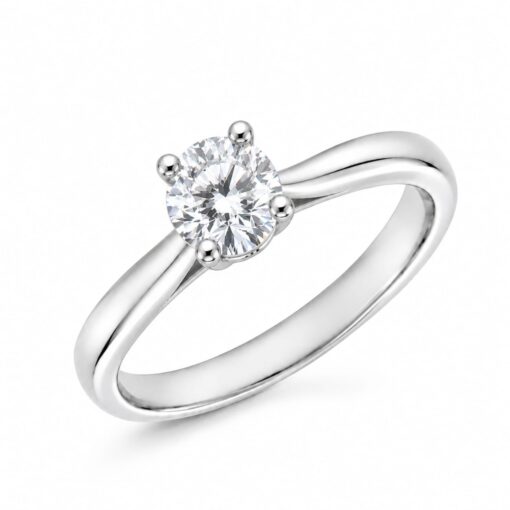 Anillo Vélisse Diamante 0,50ct D-VVS IGI Oro Blanco 18K
