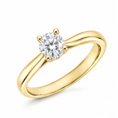 Anillo Vélisse Diamante 0,30ct F-SI IGI Oro 18K