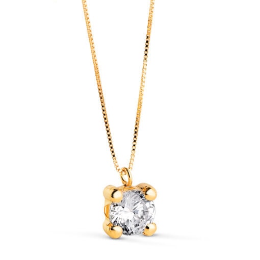 Gargantilla Veneciana 4 Garras Oro 18K